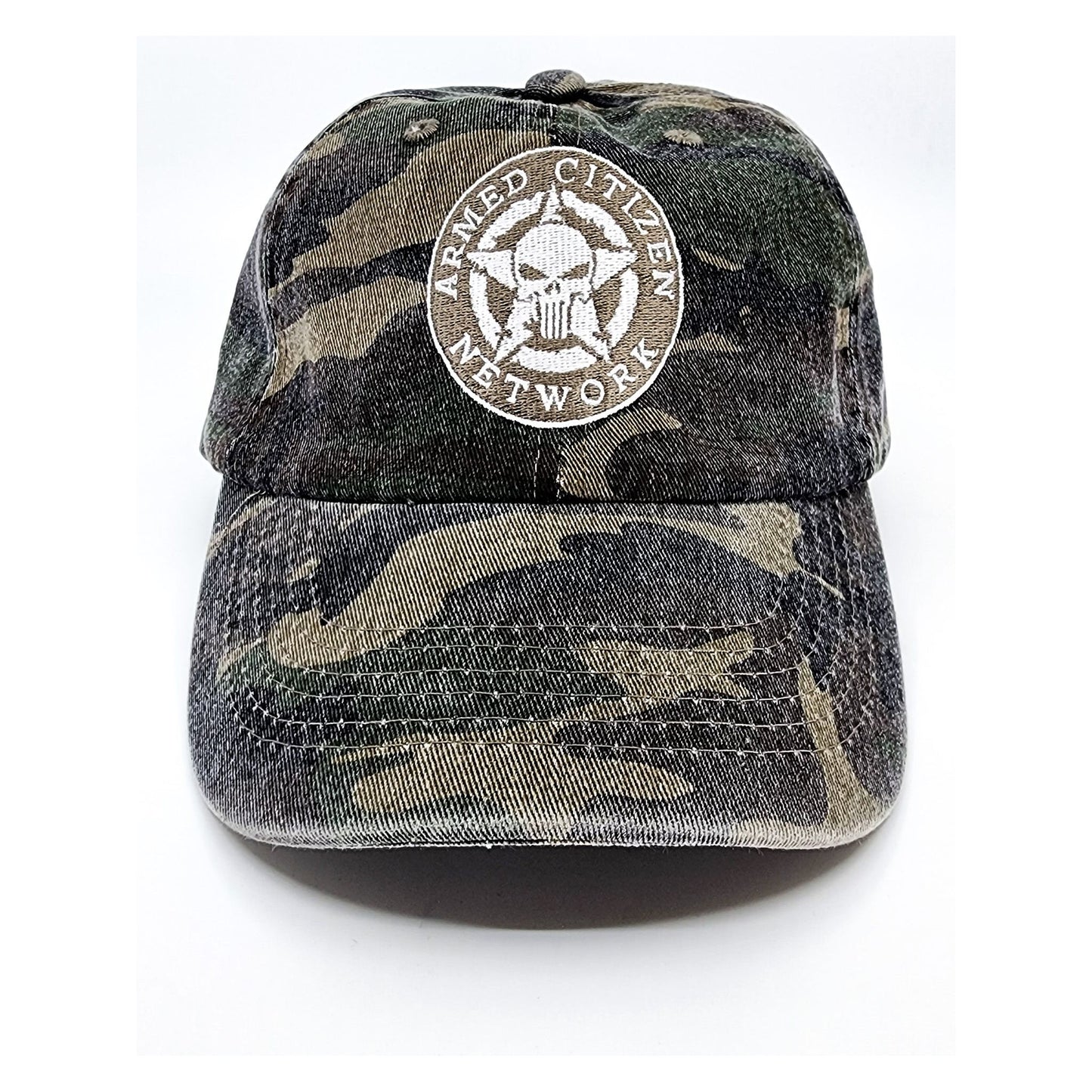 Embroidered Dark Camo Lid