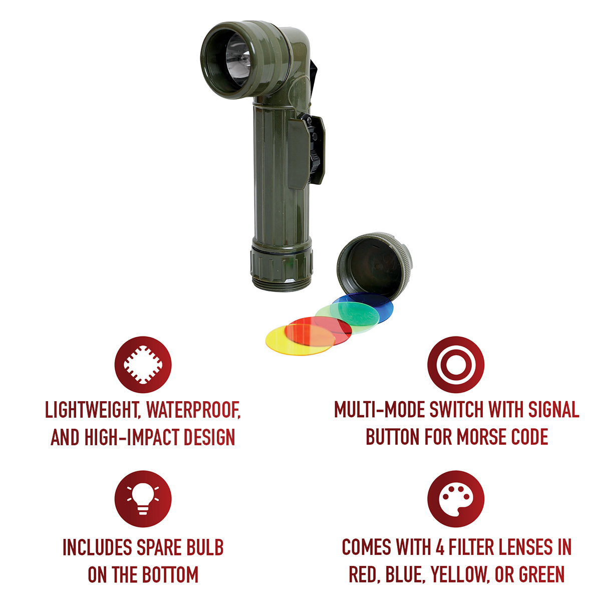 Rothco G.I. Type D-Cell Flashlights