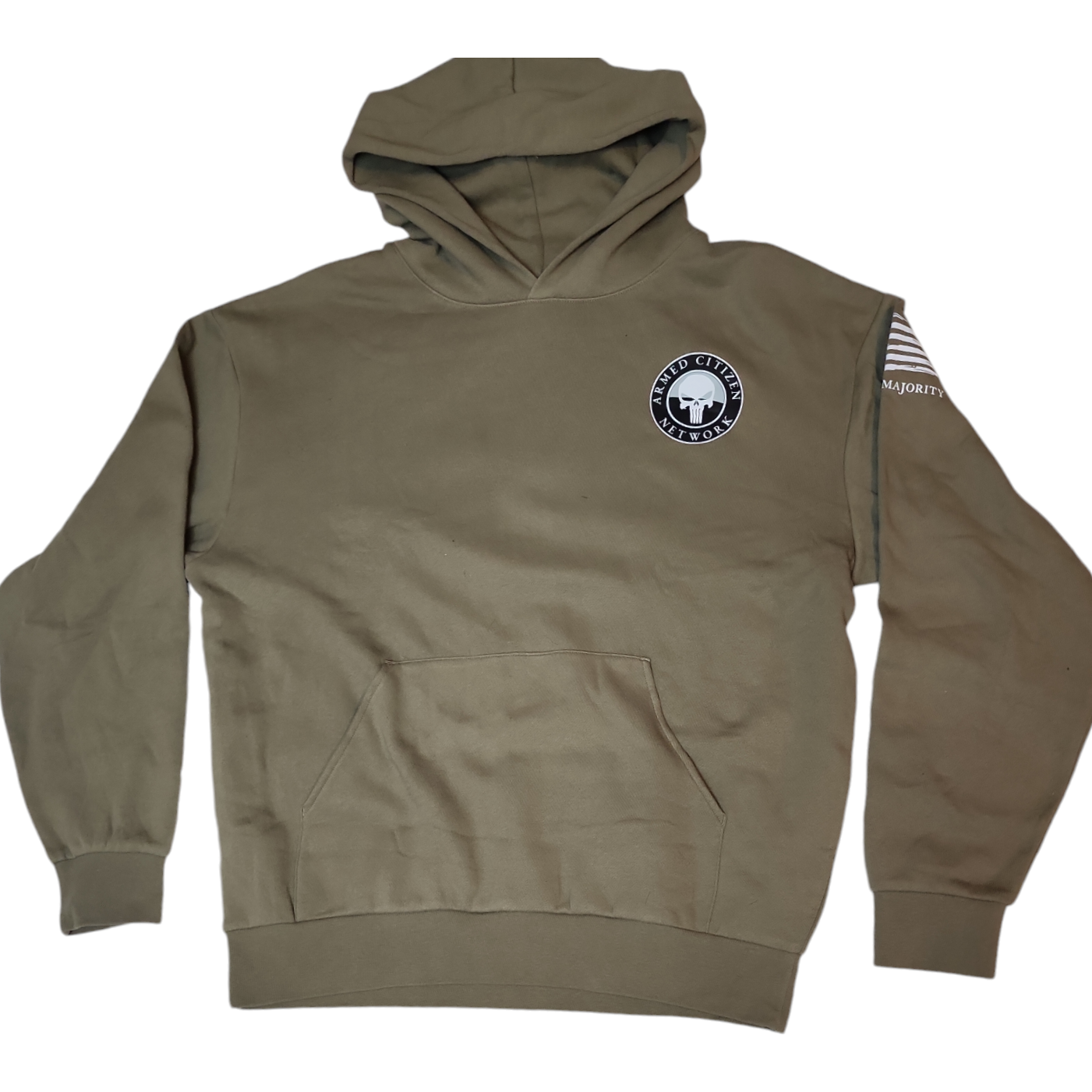 Armed Citizen - Punisher Hoodie - Military Green