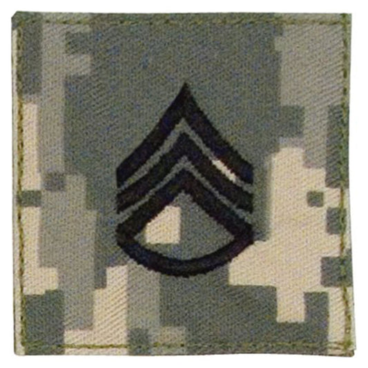 Rothco Official U.S. Made Embroidered Rank Insignia Staff Sergeant Patch