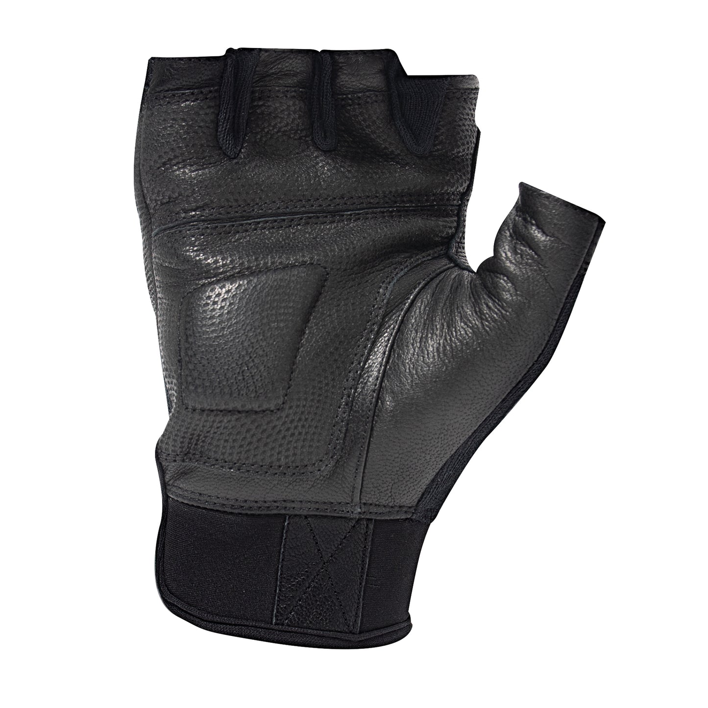 Rothco Fingerless Cut Resistant Carbon Hard Knuckle Gloves - Black